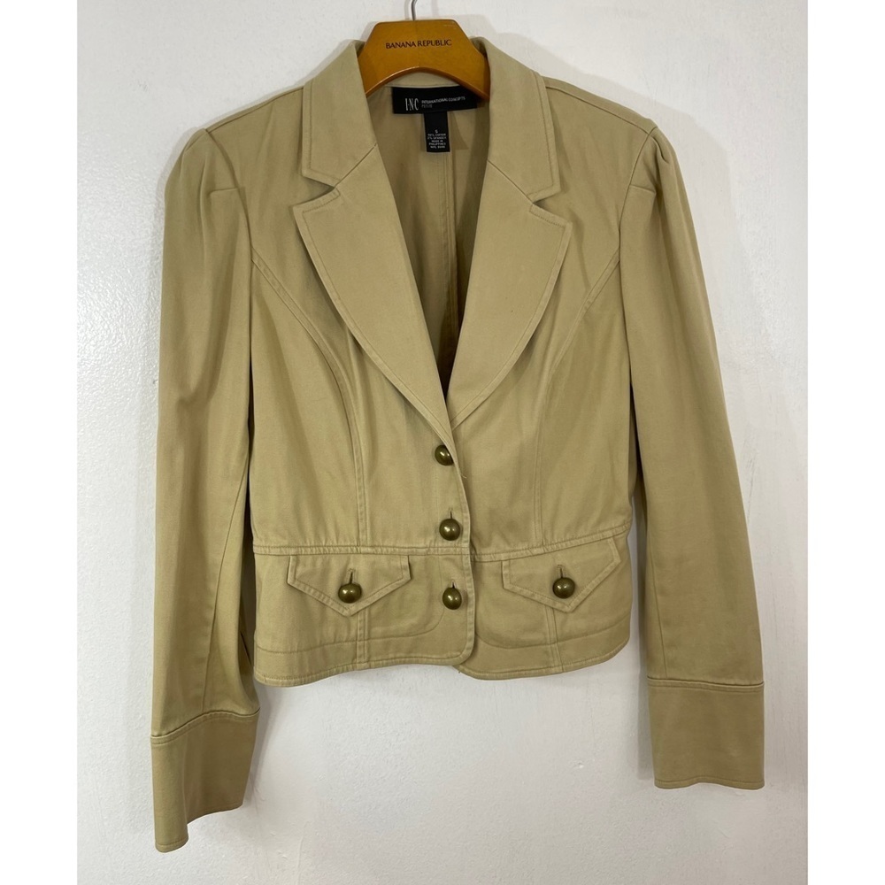 I. N . C Internacional Concepts Blazer 98% Cotton Size: SP